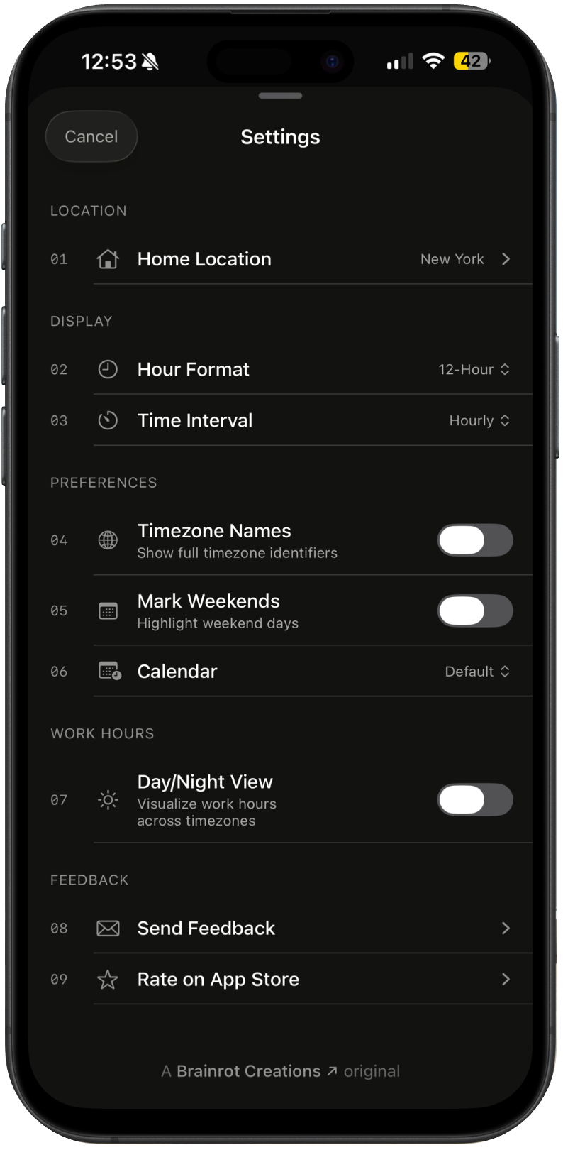 iPhone screenshot 5
